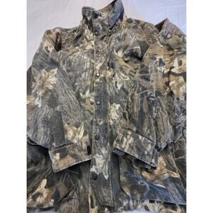 Remington Outdoor Men's Size Xl Double Zipper Camo Hunting Jacket